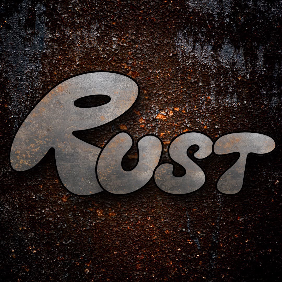 RUST bar and coffee house logo, Pattaya